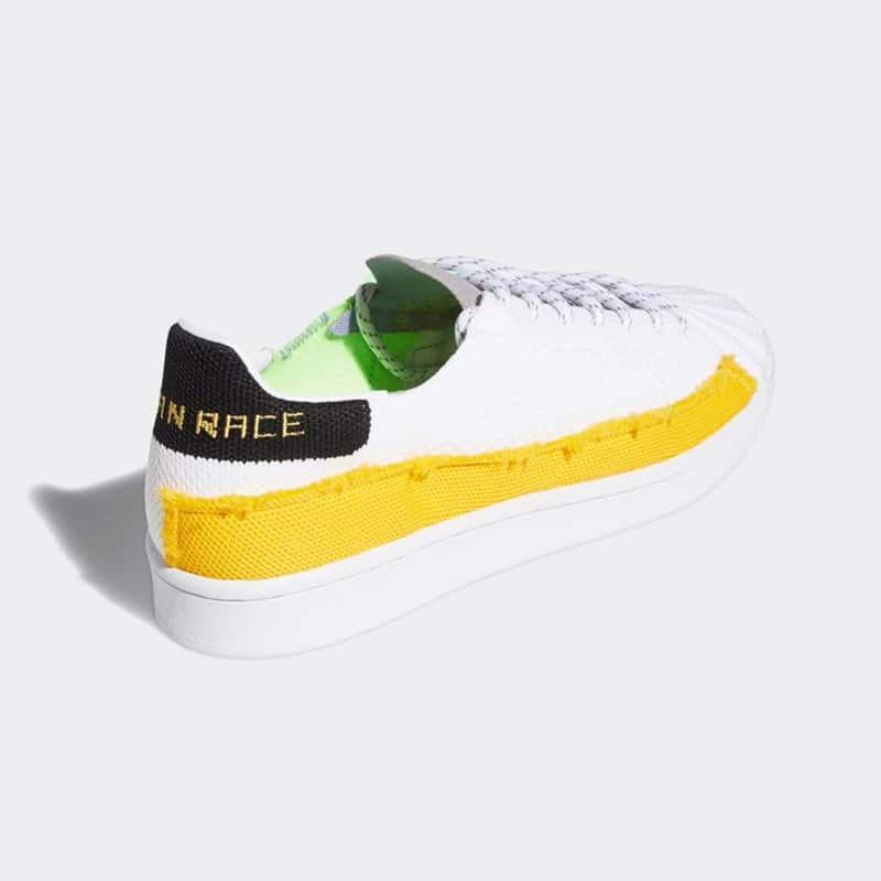 Pharrell Williams x adidas Superstar HU White FY2294 Grailify